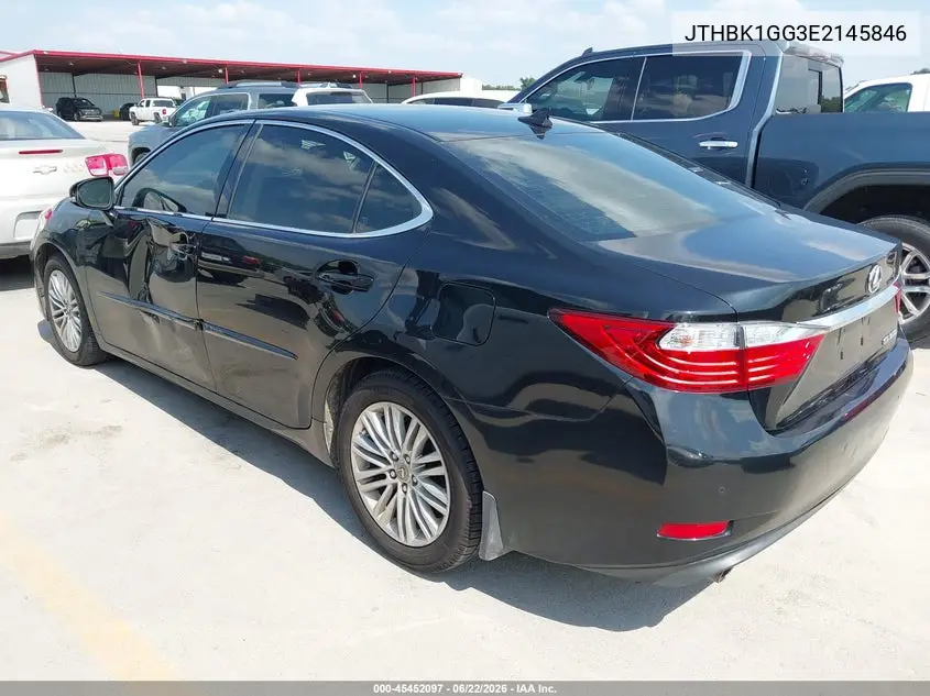 2014 Lexus Es 350 VIN: JTHBK1GG3E2145846 Lot: 45452097