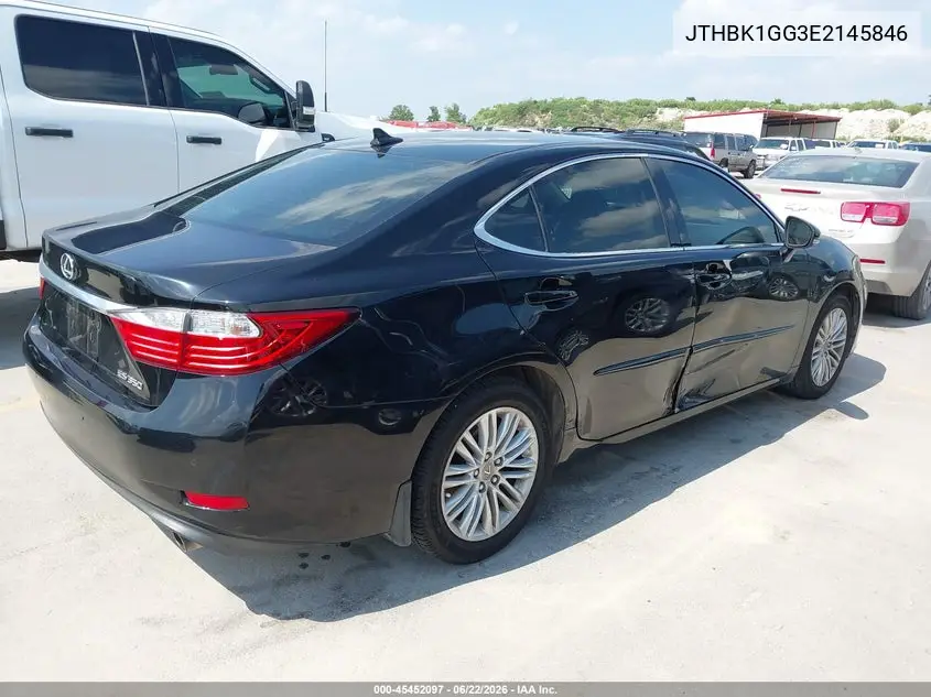 2014 Lexus Es 350 VIN: JTHBK1GG3E2145846 Lot: 45452097