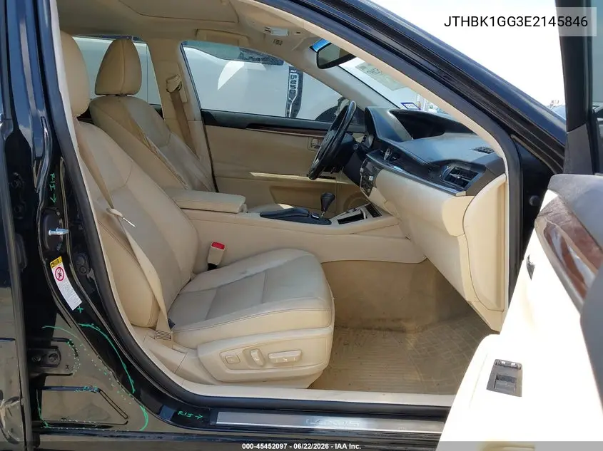 2014 Lexus Es 350 VIN: JTHBK1GG3E2145846 Lot: 45452097