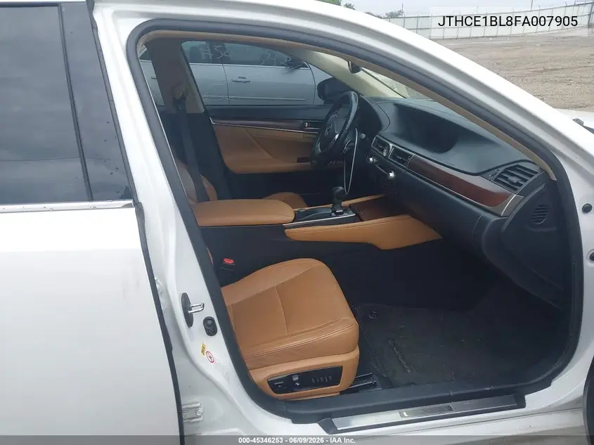 2015 Lexus Gs 350 VIN: JTHCE1BL8FA007905 Lot: 45346253