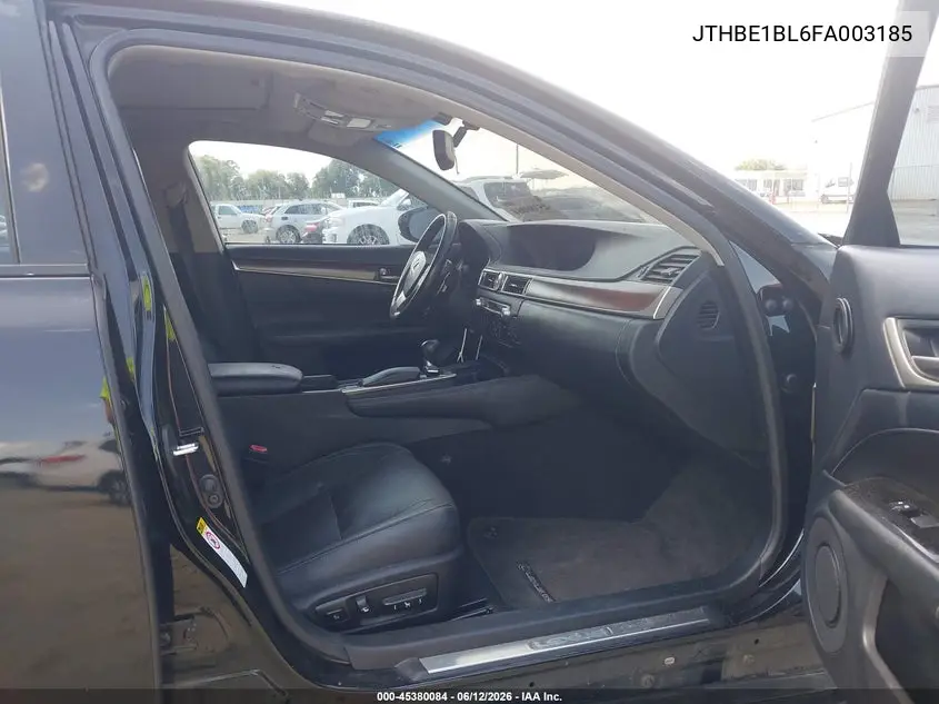 2015 Lexus Gs 350 VIN: JTHBE1BL6FA003185 Lot: 45380084