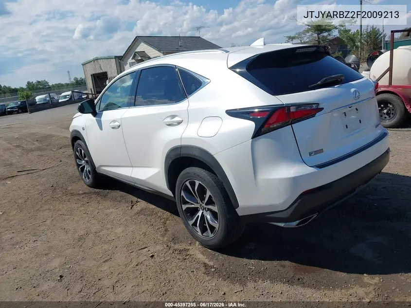 2015 Lexus Nx 200T F Sport VIN: JTJYARBZ2F2009213 Lot: 45397255