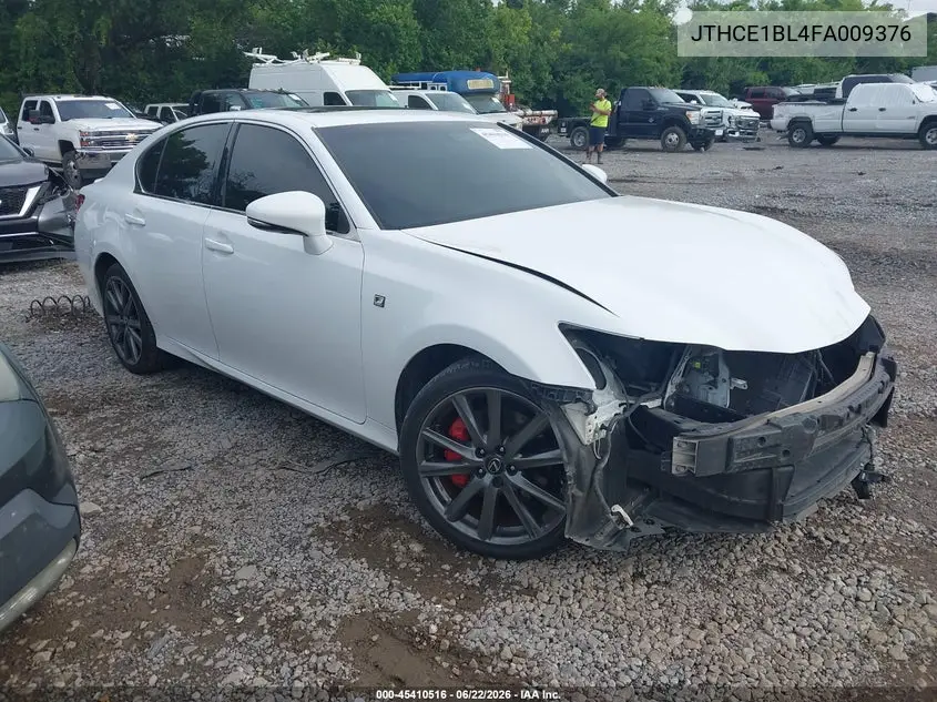 2015 Lexus Gs 350 VIN: JTHCE1BL4FA009376 Lot: 45410516