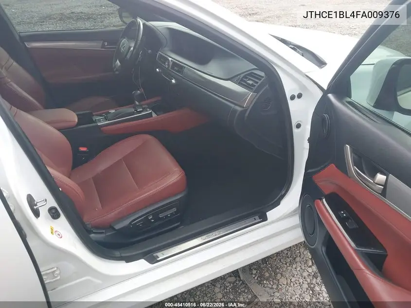 2015 Lexus Gs 350 VIN: JTHCE1BL4FA009376 Lot: 45410516