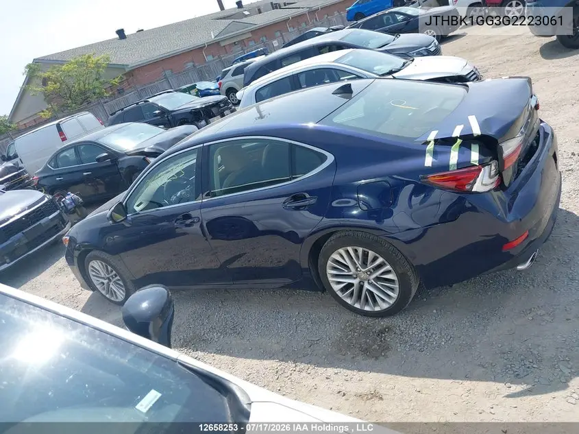 2016 Lexus Es 350 350 VIN: JTHBK1GG3G2223061 Lot: 12658253