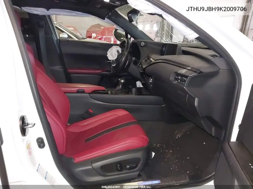 2019 Lexus Ux 250H F Sport VIN: JTHU9JBH9K2009706 Lot: 45242901