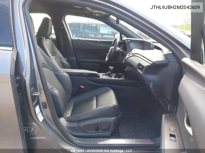 2021 Lexus Ux 250H VIN: JTHL9JBH2M2042609 Lot: 12616087