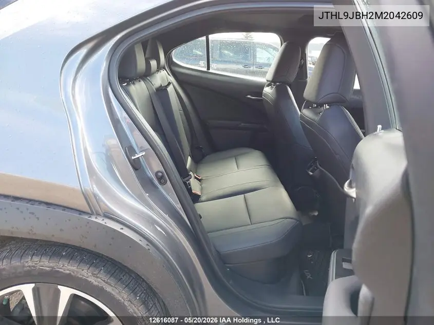 2021 Lexus Ux 250H VIN: JTHL9JBH2M2042609 Lot: 12616087