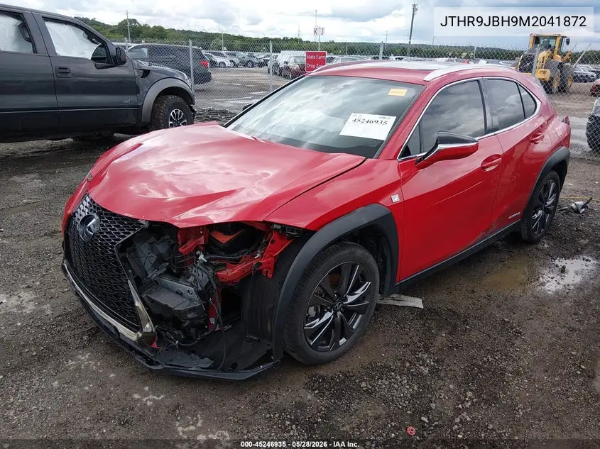 2021 Lexus Ux 250H F Sport VIN: JTHR9JBH9M2041872 Lot: 45246935
