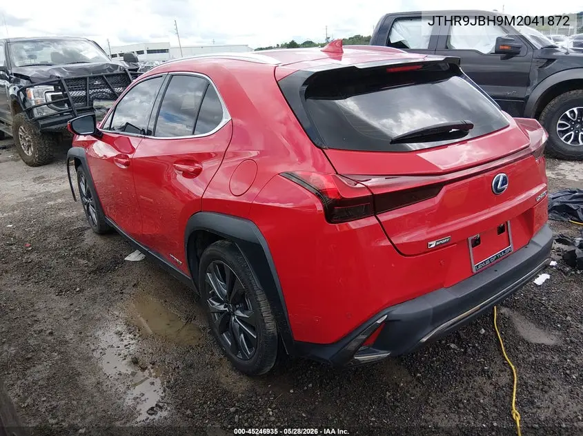 2021 Lexus Ux 250H F Sport VIN: JTHR9JBH9M2041872 Lot: 45246935