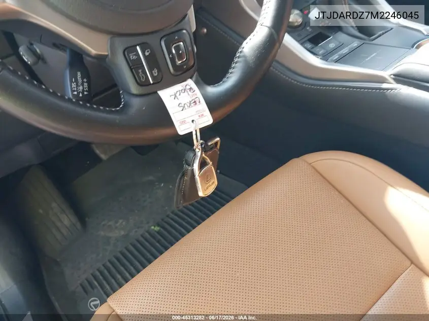2021 Lexus Nx 300 VIN: JTJDARDZ7M2246045 Lot: 45313282