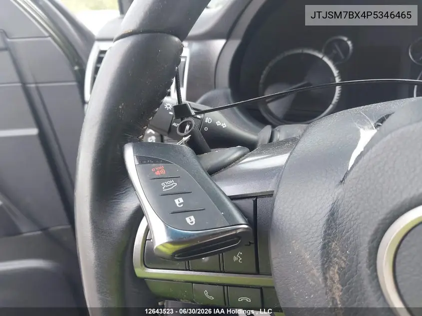 2023 Lexus Gx 460 VIN: JTJSM7BX4P5346465 Lot: 12643523