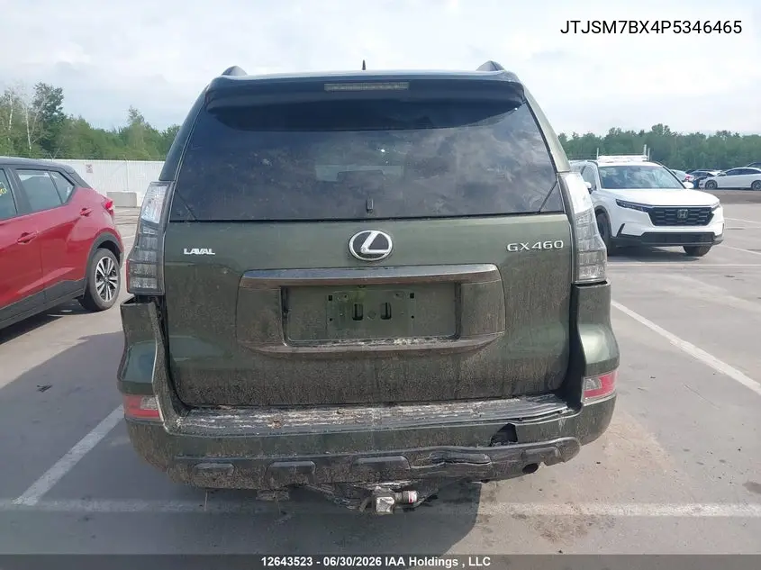 2023 Lexus Gx 460 VIN: JTJSM7BX4P5346465 Lot: 12643523