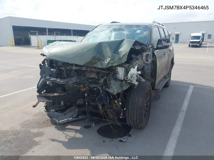 2023 Lexus Gx 460 VIN: JTJSM7BX4P5346465 Lot: 12643523