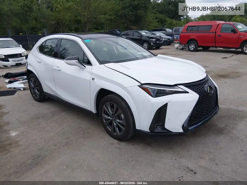 2023 Lexus Ux 250H F Sport Design VIN: JTHB9JBH8P2067644 Lot: 45446521