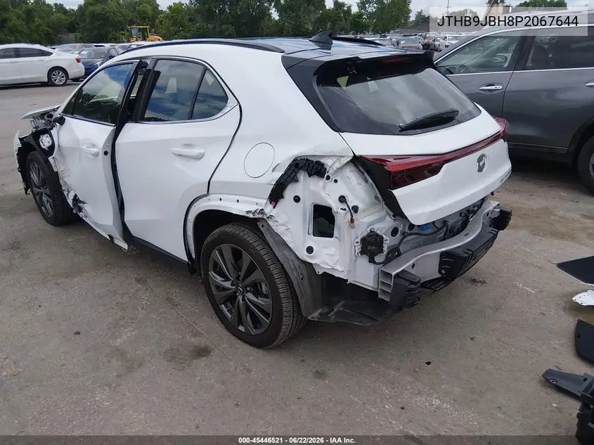 2023 Lexus Ux 250H F Sport Design VIN: JTHB9JBH8P2067644 Lot: 45446521