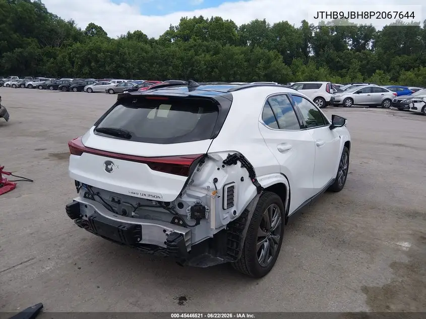 2023 Lexus Ux 250H F Sport Design VIN: JTHB9JBH8P2067644 Lot: 45446521