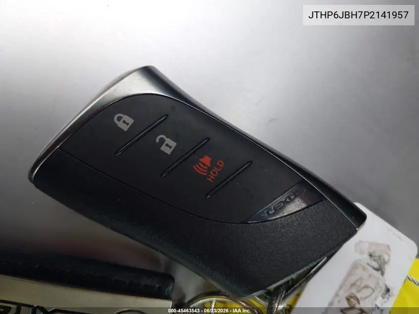 2023 Lexus Ux 250H Premium VIN: JTHP6JBH7P2141957 Lot: 45463543