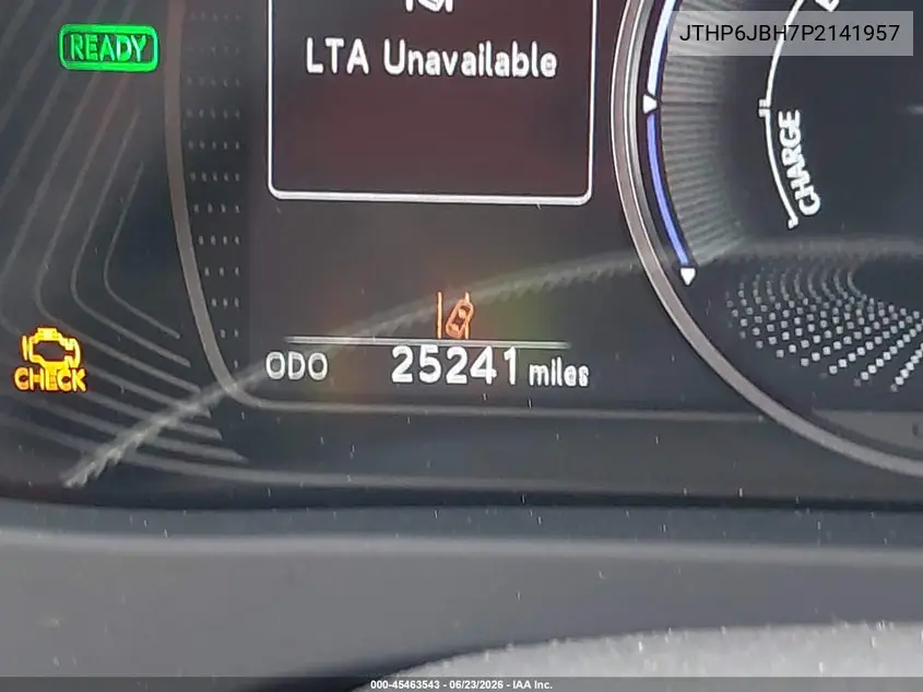 2023 Lexus Ux 250H Premium VIN: JTHP6JBH7P2141957 Lot: 45463543