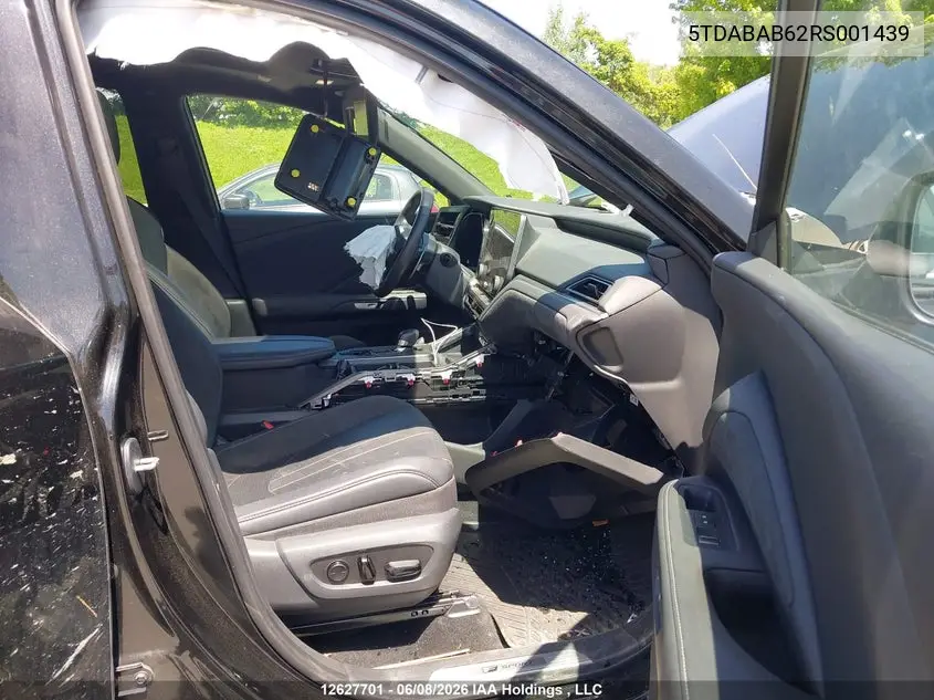 2024 Lexus Tx 500H VIN: 5TDABAB62RS001439 Lot: 12627701