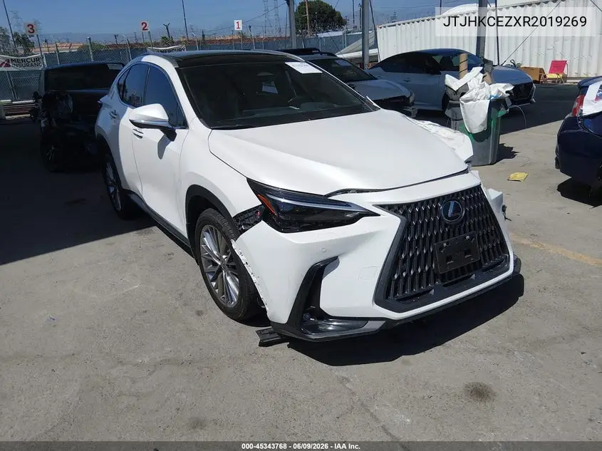2024 Lexus Nx 350H Luxury VIN: JTJHKCEZXR2019269 Lot: 45343768