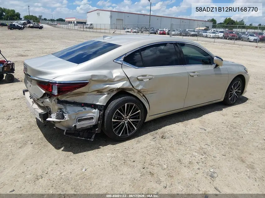 2024 Lexus Es 350 VIN: 58ADZ1B12RU168770 Lot: 45401153