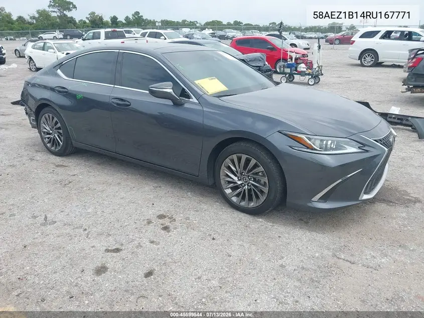 2024 Lexus Es 350 Luxury VIN: 58AEZ1B14RU167771 Lot: 45599544