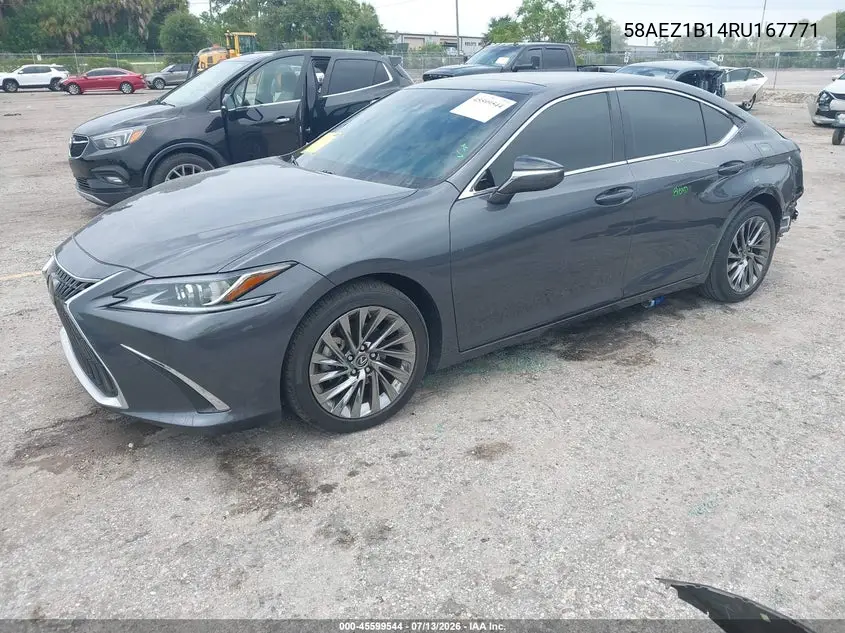 2024 Lexus Es 350 Luxury VIN: 58AEZ1B14RU167771 Lot: 45599544