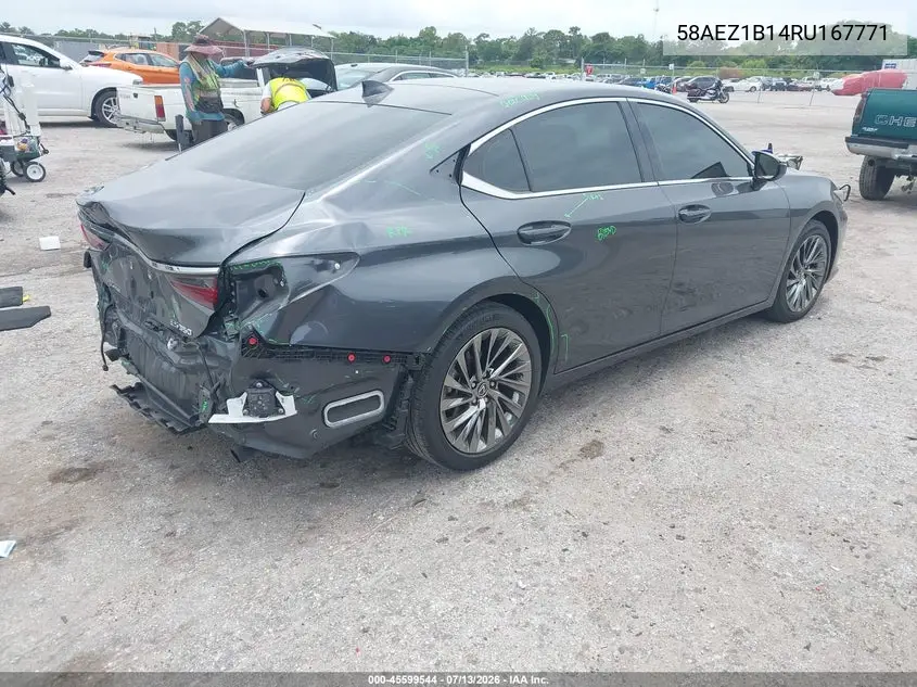2024 Lexus Es 350 Luxury VIN: 58AEZ1B14RU167771 Lot: 45599544