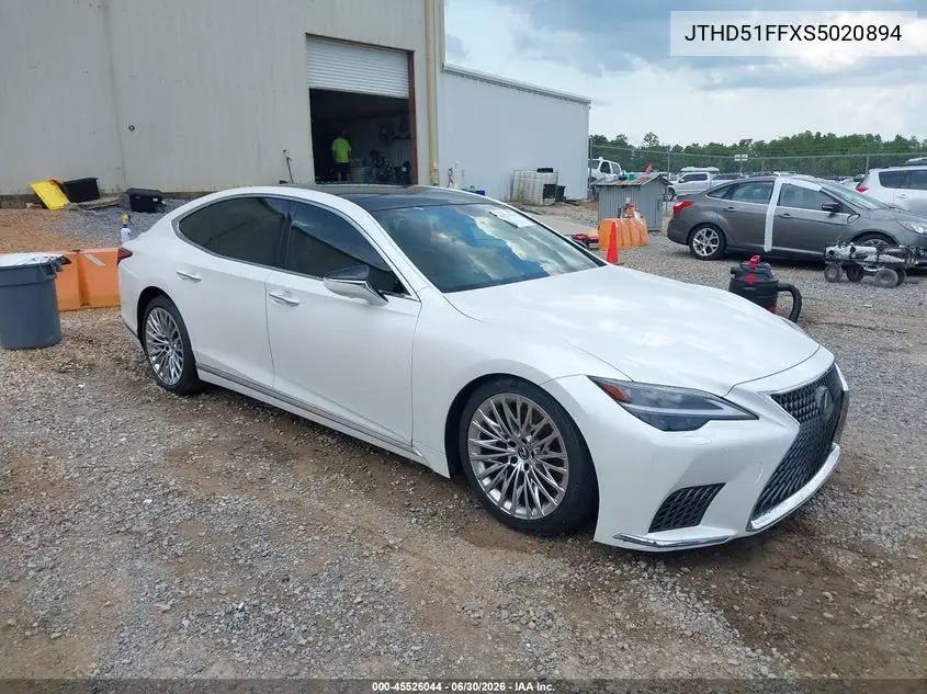 2025 Lexus Ls 500 VIN: JTHD51FFXS5020894 Lot: 45526044