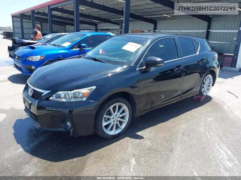 2012 Lexus Ct 200H Premium VIN: JTHKD5BH1C2072295 Lot: 45206642