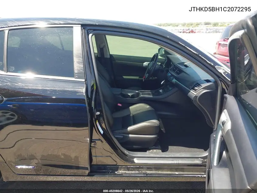 2012 Lexus Ct 200H Premium VIN: JTHKD5BH1C2072295 Lot: 45206642