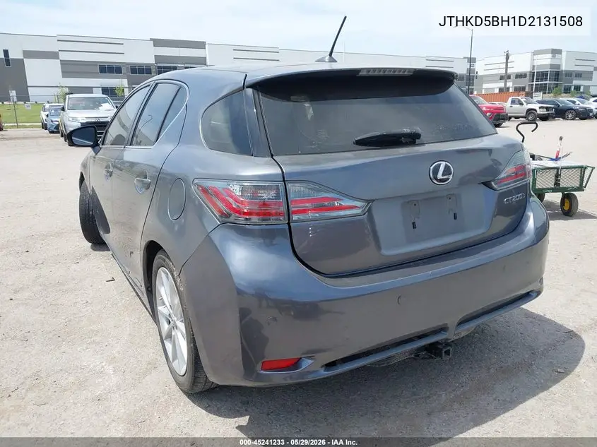 2013 Lexus Ct 200H VIN: JTHKD5BH1D2131508 Lot: 45241233