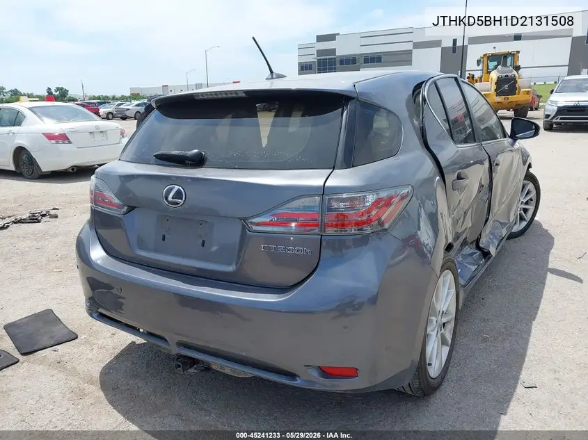 2013 Lexus Ct 200H VIN: JTHKD5BH1D2131508 Lot: 45241233