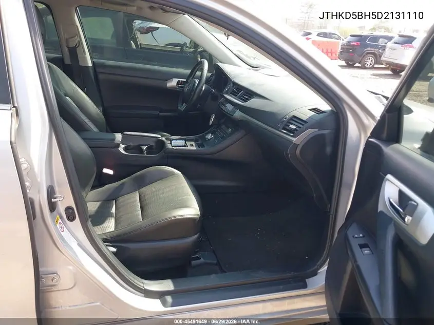 2013 Lexus Ct 200H VIN: JTHKD5BH5D2131110 Lot: 45491649