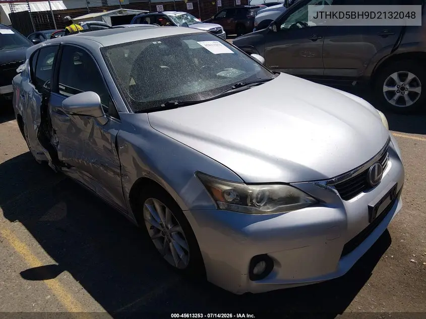 2013 Lexus Ct 200H VIN: JTHKD5BH9D2132048 Lot: 45613253