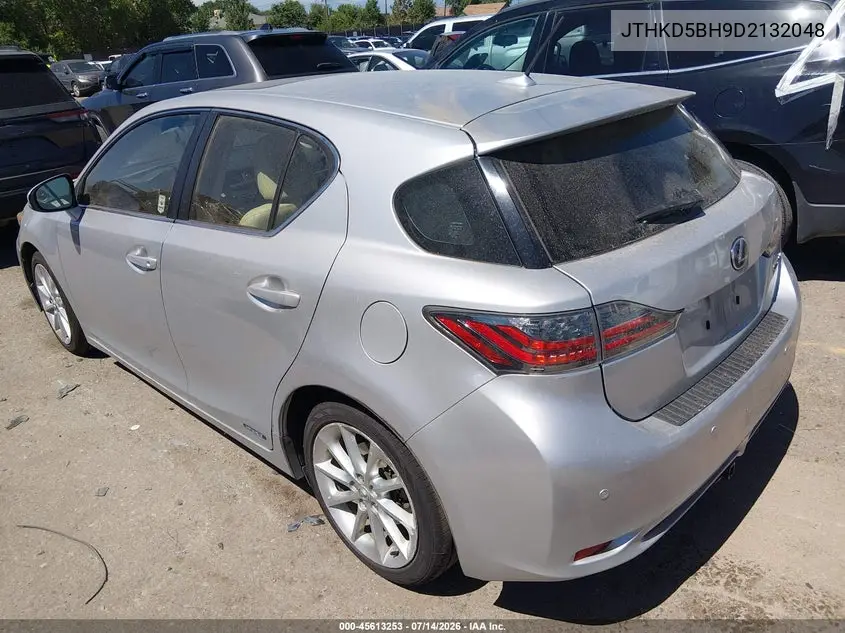 2013 Lexus Ct 200H VIN: JTHKD5BH9D2132048 Lot: 45613253