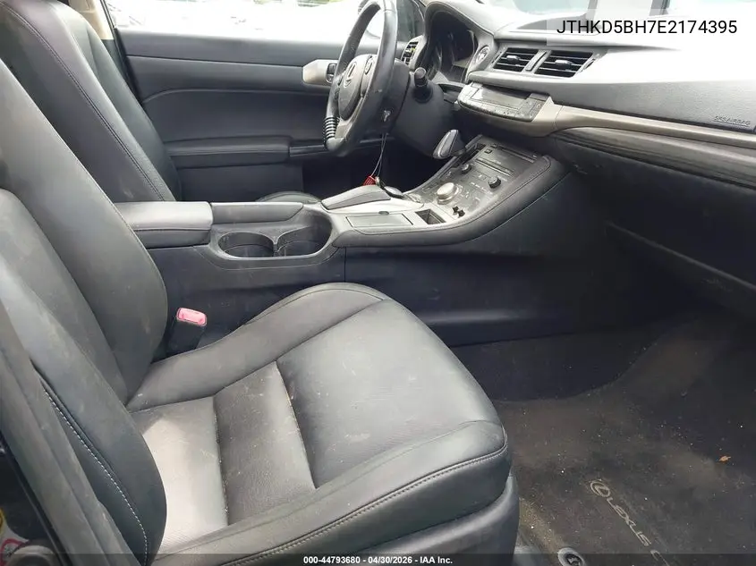 2014 Lexus Ct 200H VIN: JTHKD5BH7E2174395 Lot: 44793680