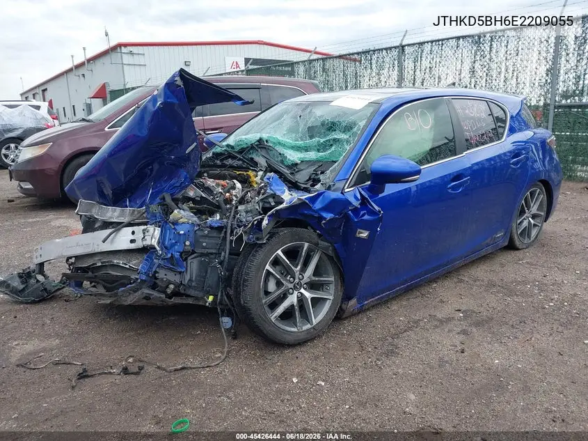 2014 Lexus Ct 200H VIN: JTHKD5BH6E2209055 Lot: 45426444
