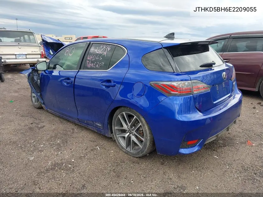 2014 Lexus Ct 200H VIN: JTHKD5BH6E2209055 Lot: 45426444