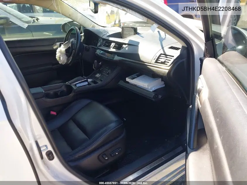 2014 Lexus Ct 200H VIN: JTHKD5BH4E2208468 Lot: 45557851