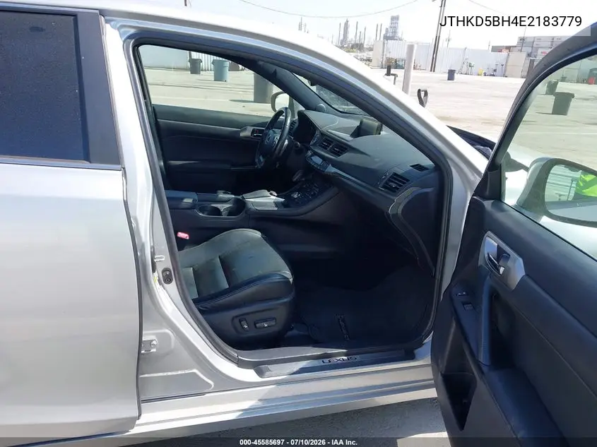 2014 Lexus Ct 200H VIN: JTHKD5BH4E2183779 Lot: 45585697