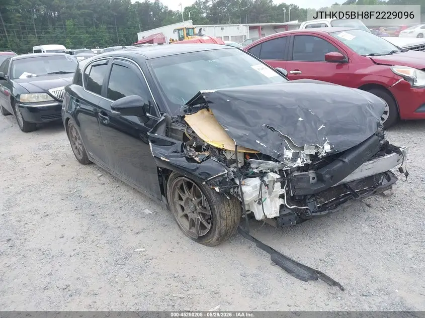 2015 Lexus Ct 200H VIN: JTHKD5BH8F2229096 Lot: 45250205