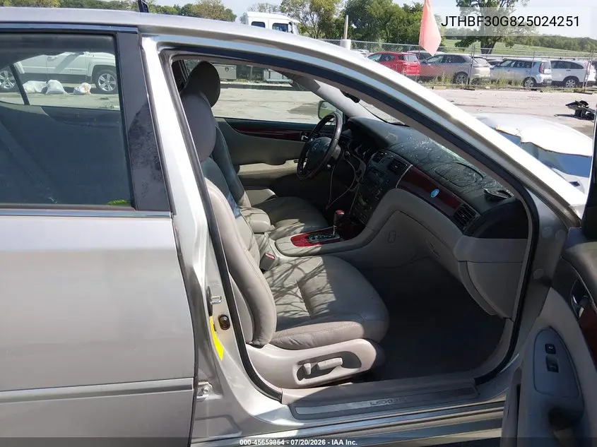 2002 Lexus Es 300 VIN: JTHBF30G825024251 Lot: 45659854