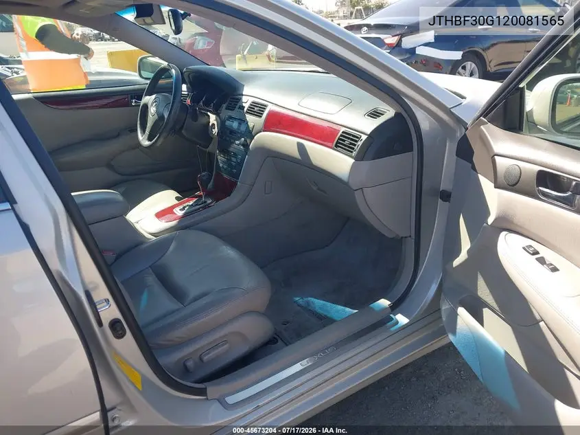 2002 Lexus Es 300 VIN: JTHBF30G120081565 Lot: 45673204