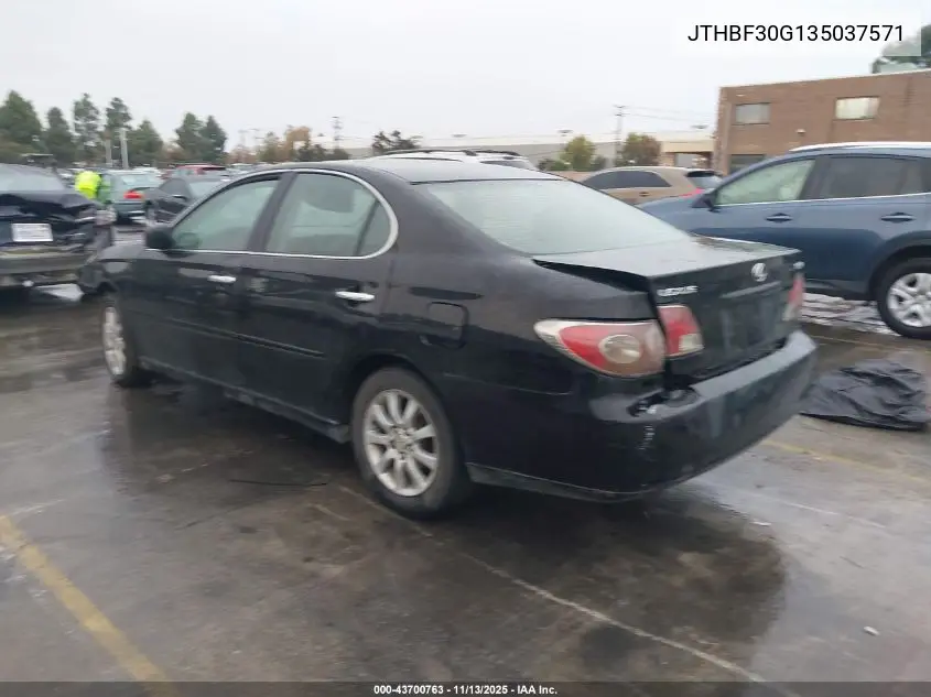 JTHBF30G135037571 2003 Lexus Es 300