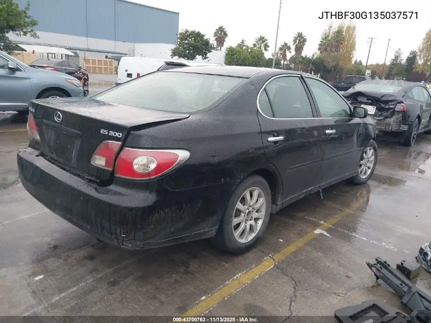 JTHBF30G135037571 2003 Lexus Es 300