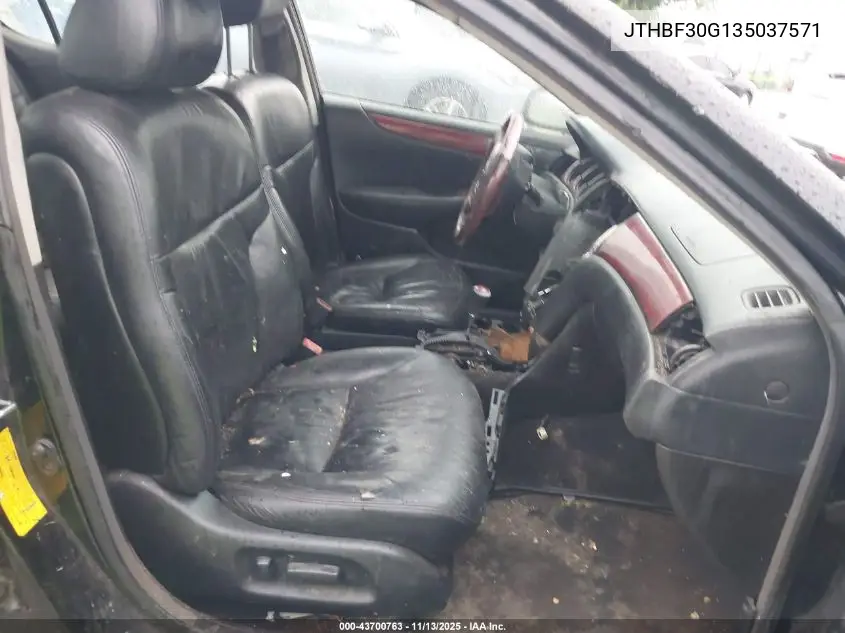 JTHBF30G135037571 2003 Lexus Es 300