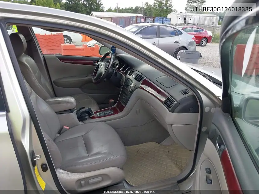 2003 Lexus Es 300 VIN: JTHBF30G136018335 Lot: 45554386