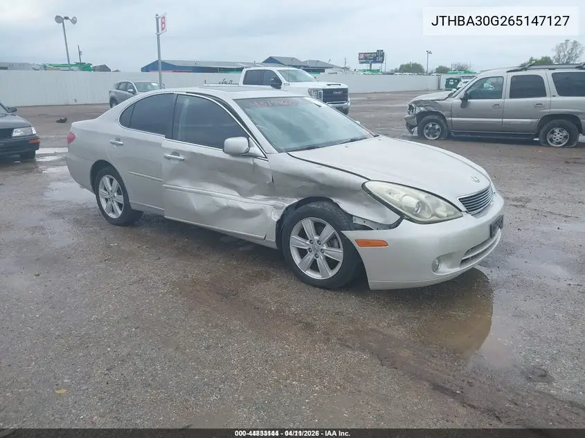JTHBA30G265147127 2006 Lexus Es 330